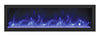 Image of Remii 55" Deep Indoor or Outdoor Electric Fireplace 102755-DE
