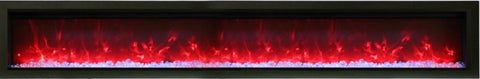 Amantii SYM-100-B 100" Symmetry Electric Fireplace HOT SALE 🔥 SAVE EXTRA $750