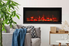 Amantii SYM-SLIM-50 Extra Slim Symmetry Electric Fireplace