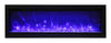 Image of Remii 50in Basic clean-face Electric Fireplace WM-50-B