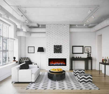Amantii Symmetry 34" 34-XT Smart Electric Fireplace