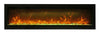 Image of Remii 60" Basic clean-face electric built-in with glass, black steel surround