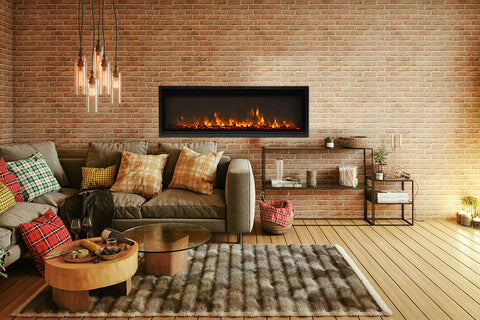 Amantii SYM-SLIM-50 Extra Slim Symmetry Electric Fireplace