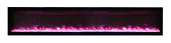 Remii 88in Basic Clean-Face Electric Fireplace WM-88-B