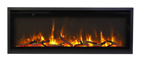 Amantii SYM-SLIM-50 Extra Slim Symmetry Electric Fireplace