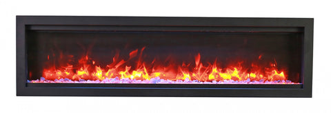 Amantii SYM-74-BESPOKE 74" Symmetry Electric Fireplace