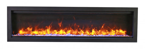 Amantii SYM-74-BESPOKE 74" Symmetry Electric Fireplace