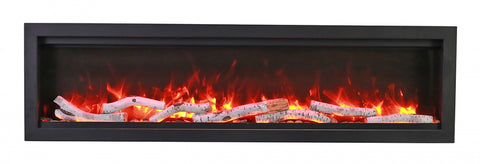 Amantii SYM-74-BESPOKE 74" Symmetry Electric Fireplace