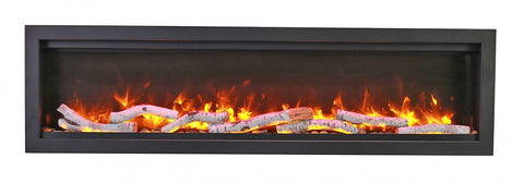 Amantii SYM-74-BESPOKE 74" Symmetry Electric Fireplace