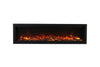 Image of Amantii SYM-60 Smart 60" Symmetry Indoor or Outdoor Electric Fireplace