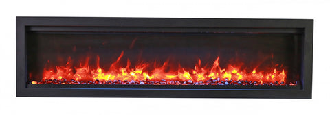 Amantii SYM-74-BESPOKE 74" Symmetry Electric Fireplace