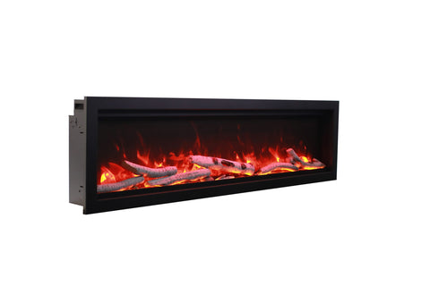 Amantii SYM-60 Smart 60" Symmetry Indoor or Outdoor Electric Fireplace