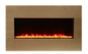 Image of Natural Birch birch wood mantel - surround for BI-40-XTRASLIM
