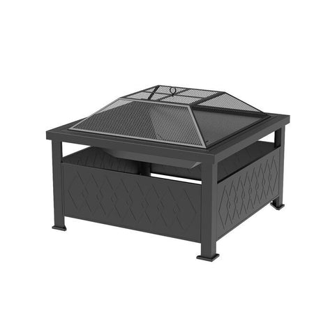 Shinerich 34" Square Fire Pit SRFP22001
