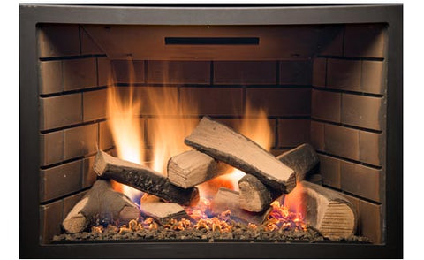 Sierra Flame Abbot 30" Direct Vent Linear Gas Fireplace - Deluxe ABBOT-30PG-DELUXE-LP