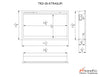 Image of Amantii TRD-30-XS Traditional Xtraslim wide Electric Fireplace with a 3 Speed Motor, WiFi Capable and Programmable Remote