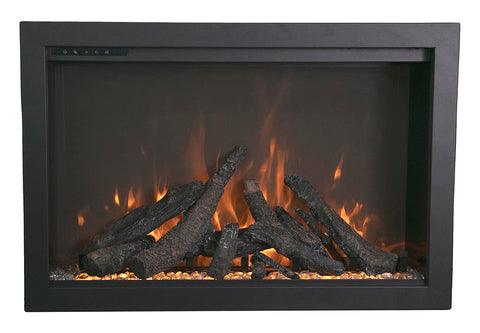 Amantii 33" TRD-33-BESPOKE Electric Fireplace