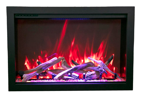 Amantii 33" TRD-33-BESPOKE Electric Fireplace