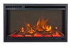 Image of Amantii TRD-30-XS Traditional Xtraslim wide Electric Fireplace with a 3 Speed Motor, WiFi Capable and Programmable Remote