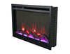 Image of Amantii TRD-26-XS Traditional Xtraslim – 26” wide Electric Fireplace with a 3 Speed Motor, WiFi Capable and Programmable Remote