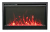 Image of Amantii Traditional Xtraslim – 33 wide Electric Fireplace with a 3 Speed Motor, WiFi Capable and Programmable Remote