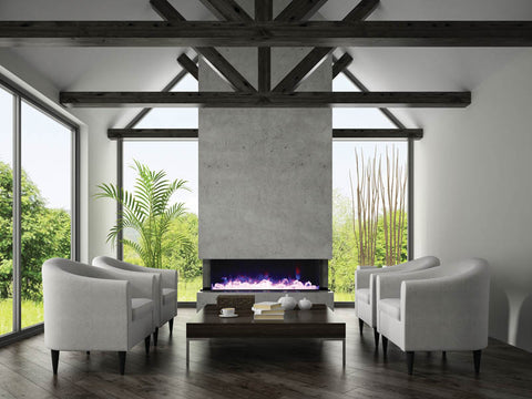 Amantii 72" TRU VIEW XL DEEP Electric Fireplace 72-TRU-VIEW-XL-DEEP