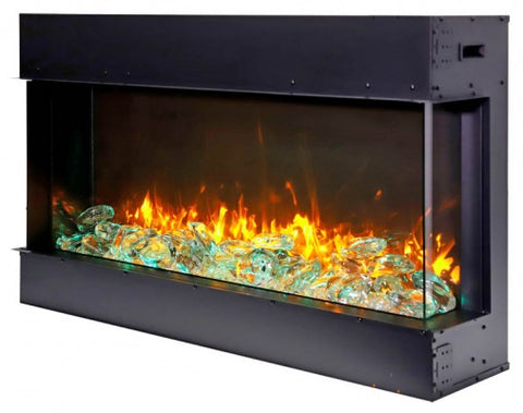 Remii 30-BAY-SLIM – 3 Sided Electric Fireplace
