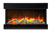 Image of Amantii 72-TRV-SLIM TRU VIEW SLIM Electric Fireplace 72"