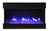 Image of Remii 30-BAY-SLIM – 3 Sided Electric Fireplace