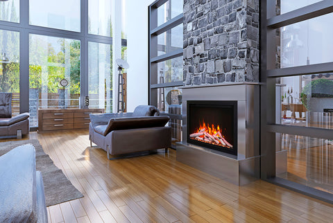 Amantii TRD-33 Traditional Series Electric Fireplace