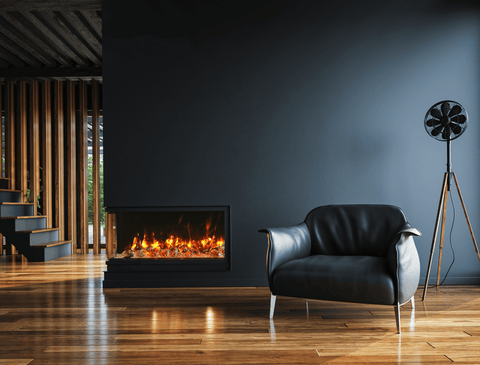 Amantii 72-TRV-SLIM TRU VIEW SLIM Electric Fireplace 72"