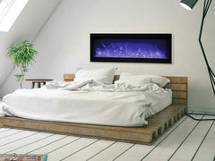 Remii 50in Basic clean-face Electric Fireplace WM-50-B