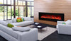 Image of Amantii Wall Mount 88 inch Electric Fireplace WM-FM-88-10023-BG