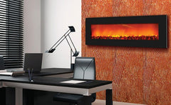 Amantii WM‐SLIM-54 Wall Mount Zero Clearance Electric Fireplace