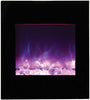 Image of WM-BI-2428-VLR-BG Smart Electric Fireplace the amantii wall mount electric fireplace