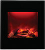 Image of WM-BI-2428-VLR-BG Smart Electric Fireplace the amantii wall mount electric fireplace