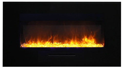 Amantii WM-FM-34-4423-BG 34" Electric Fireplace