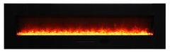 Amantii Wall Mount 88 inch Electric Fireplace WM-FM-88-10023-BG