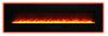 Image of Amantii Wall Mount 88 inch Electric Fireplace WM-FM-88-10023-BG