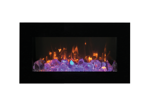 Amantii 48" WM-FM-48-5823-BG Electric Fireplace