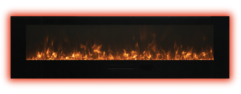 Amantii 48" WM-FM-48-5823-BG Electric Fireplace