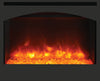 Image of Sierra Flame ZECL-31-3228-STL-ARCH Zero Clearance Electric Fireplace