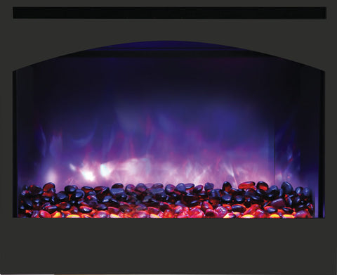 Sierra Flame ZECL-31-3228-STL-ARCH Zero Clearance Electric Fireplace