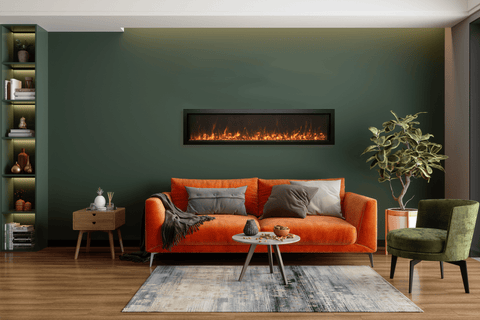 Amantii BI-40-XTRASLIM Panorama Electric Fireplace