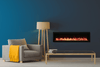 Image of Amantii SYM-60 Smart 60" Symmetry Indoor or Outdoor Electric Fireplace