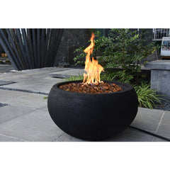 Modeno York Fire Bowl - Propane - BLACK  OFG115-LP