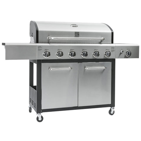 Kenmore - PG-40611S0L - 6 Burner XL + Side Burner Grill