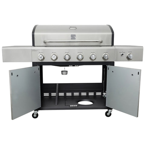 Kenmore - PG-40611S0L - 6 Burner XL + Side Burner Grill