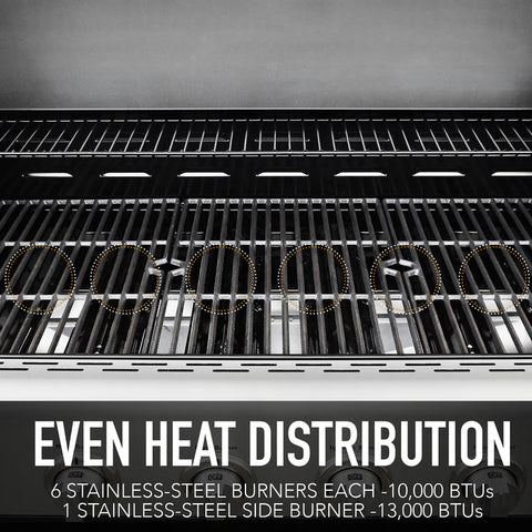 Kenmore - PG-40611S0L - 6 Burner XL + Side Burner Grill