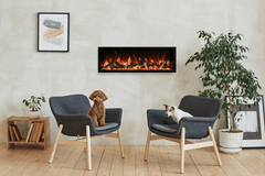 Amantii SYM-74-XT 74" Symmetry Electric Fireplace